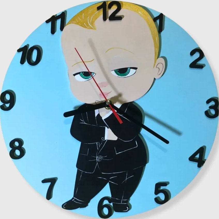 ساعت طرح بچه رئیس