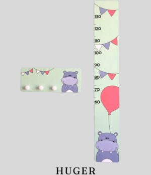 ست قدسنج و چوب لباسی اسب آبی کد 9465