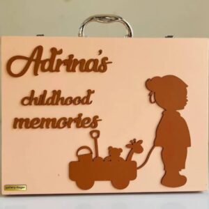 چمدان خاطرات طرح دخترانه