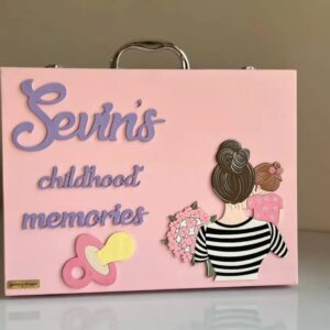 چمدان خاطرات طرح مادر و فرزند