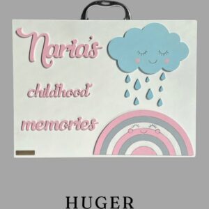 چمدان خاطرات ابر و رنگین کمان