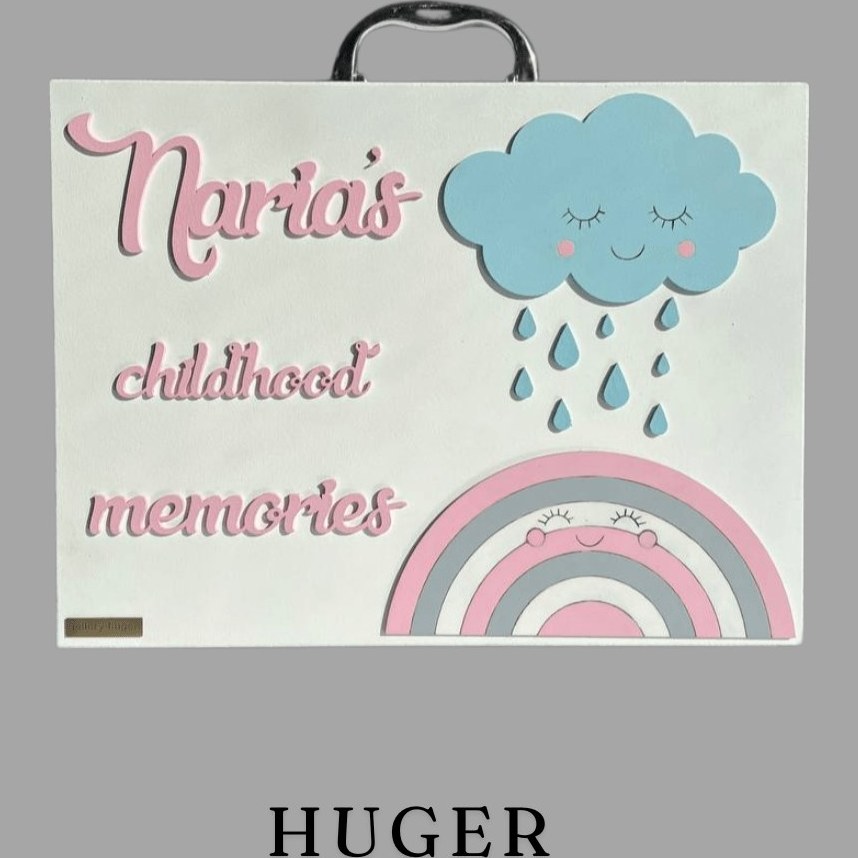 چمدان خاطرات ابر و رنگین کمان